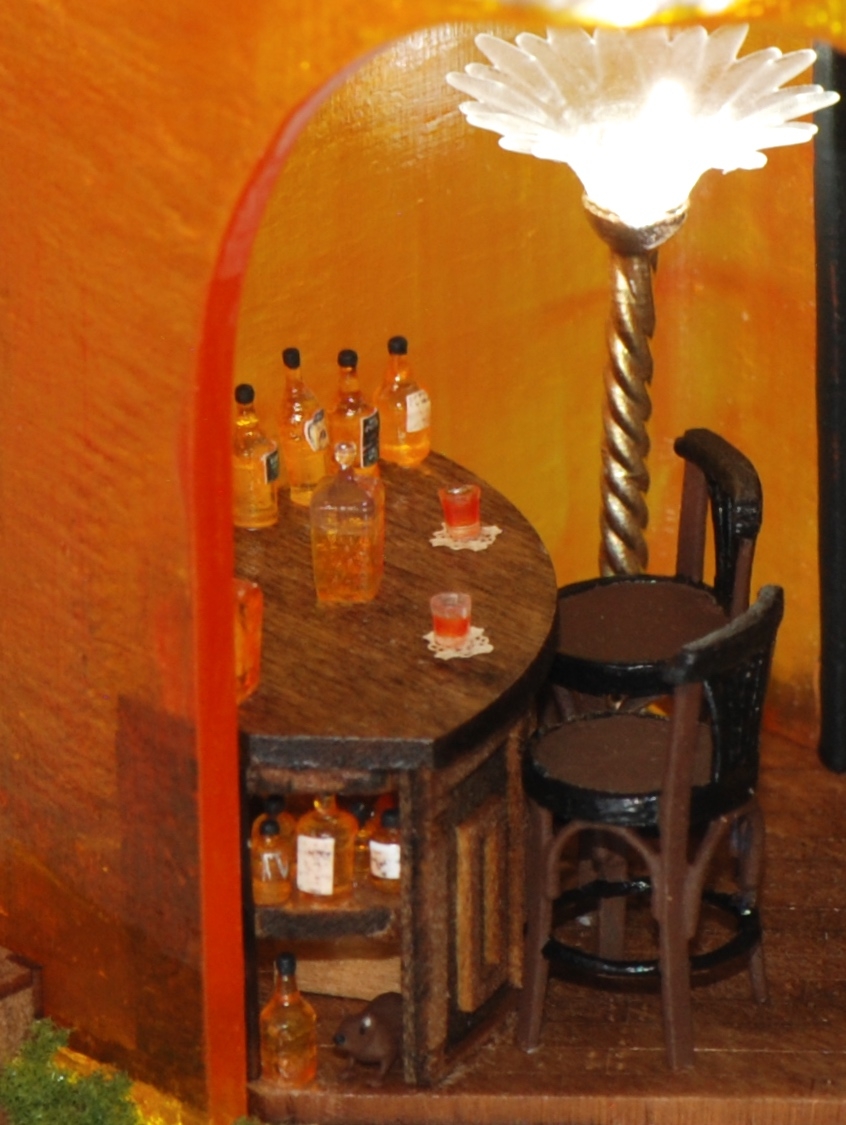 148 Curved Bar kit Stewart Dollhouse Creations